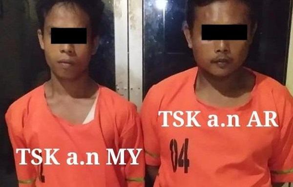 Dua dari Empat Pelaku Pencuri Lembu Ditangkap Polsek Perdagangan