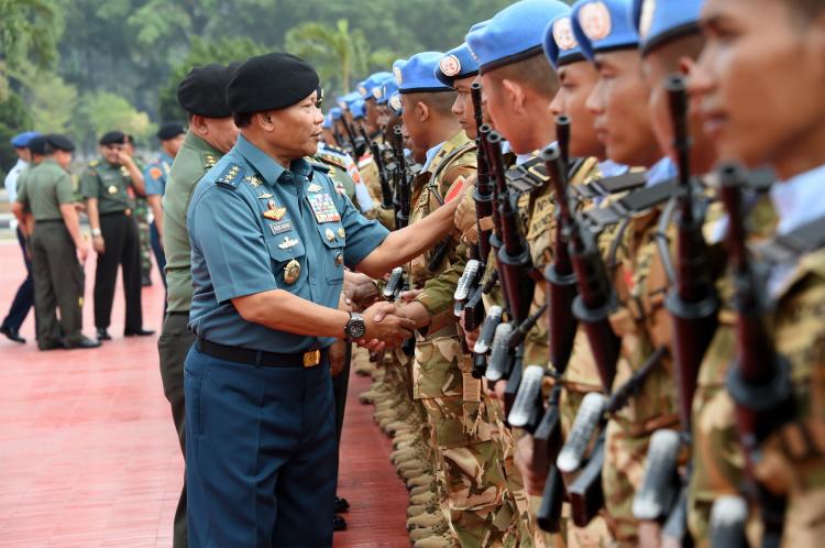  Prajurit TNI Mengemban Tugas Misi Pemeliharaan Perdamaian  Merupakan Tugas Istimewa