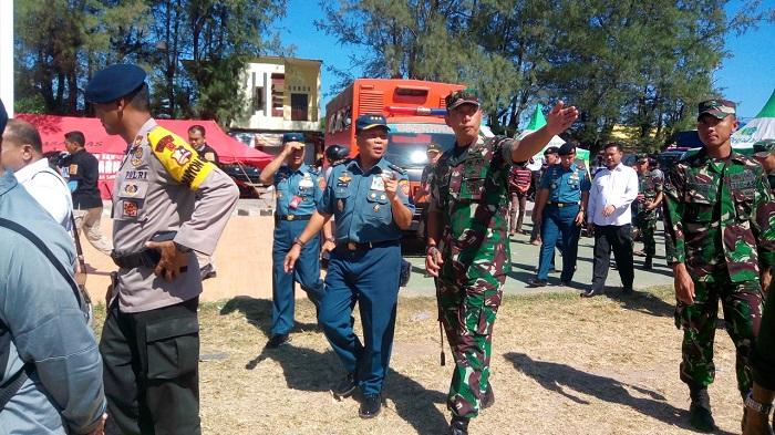 Kasum TNI Tinjau Rumah Sakit Lapangan di Lombok Utara