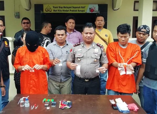 Seorang Janda dan Pedagang Nasi Diamankan Polsek Kota Kisaran