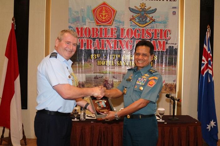 Aslog Panglima TNI Tutup Kursus Kerjasama TNI dan ADF