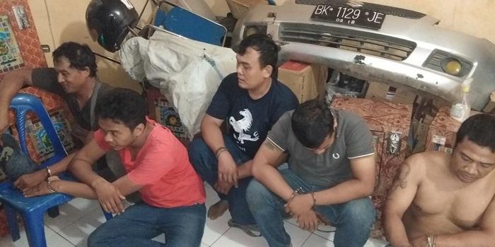 Grebek Narkoba, 9 Orang Diringkus Polisi dari Kampung Baru dan Sei Mati