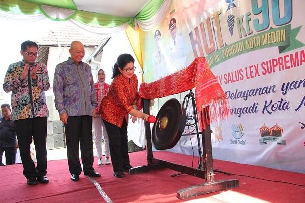 Hadiri HUT ke-90 RSUD Dr Pirngadi, Menkes: Tahun 2019 Tatanan Pelayanan Rumah Sakit Akan Dirubah 