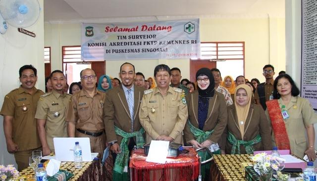 Tim Surveyor Akreditasi FKTP Kemenkes RI Tinjau Puskesmas Pematangsiantar