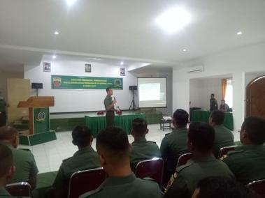 Korem 022/PT Selenggarakan Sosialisasi Pencegahan, Pemberantasan, Penyalahgunaan dan Peredaran Gelap Narkoba 