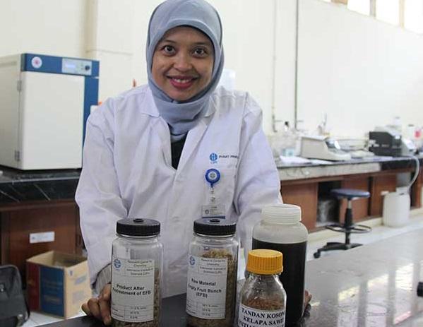Menyulap Limbah Sawit Menjadi Bahan Bakar dengan Material Lempung