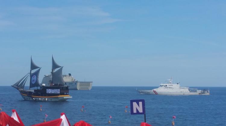 Zona Maritim Tengah Dukung Pengamanan Guiness World of Record Penyelaman di Manado