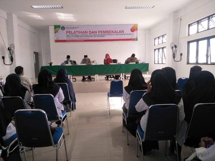 Mahasiswa Ilmu Perpustakaan UIN Ar-Raniry Ikut Pembekalan Magang