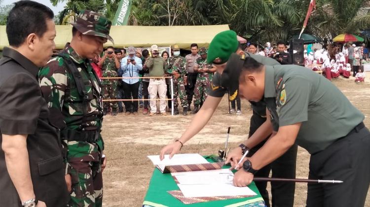 Danrem 042 Garuda Putih Tutup TMMD Reguler Kodim Batanghari