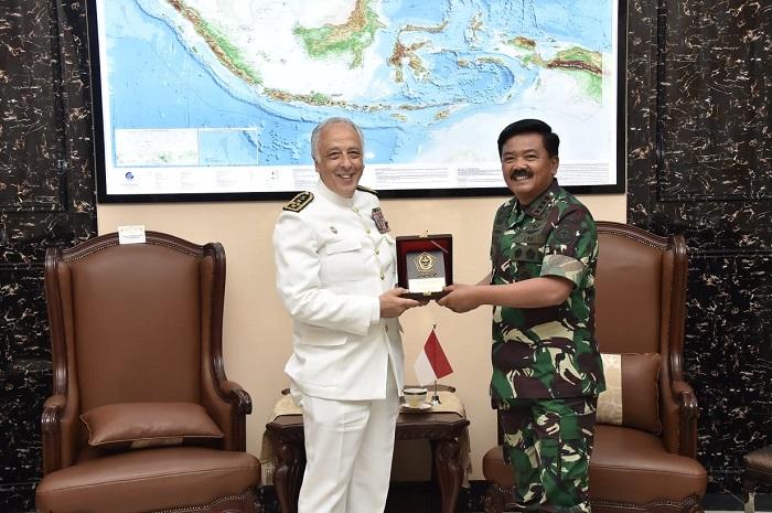 Panglima TNI Terima Kunjungan Kehormatan Kepala Staf Gabungan Portugal