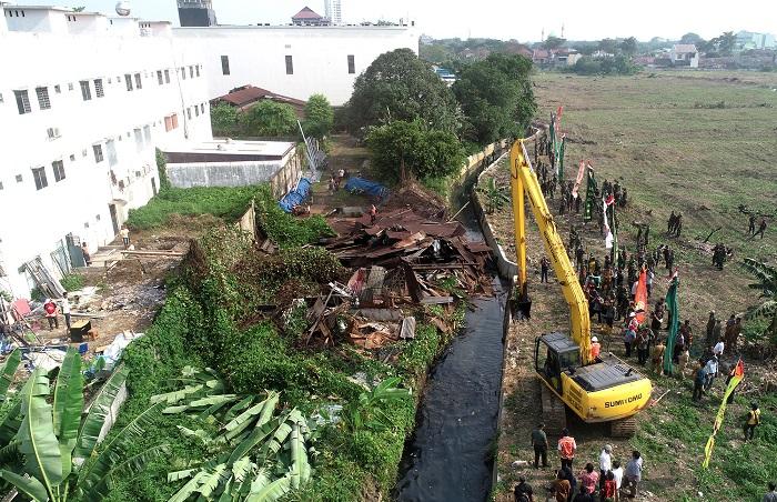 Serius Tangani Banjir Kota Medan, Edy Rahmayadi Pimpin Langsung Pelebaran Sungai Badera
