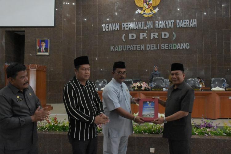Nota Kesepakatan KUA dan PPAS RAPBD Kabupaten Deli Serdang tahun 2020 Ditandatangani, PAD Ditarget Rp 4 Triliun Lebih