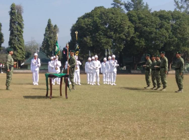Tiga Perwira Baru Duduki Kursi Jabatan di DIVIF-2/KOSTRAD