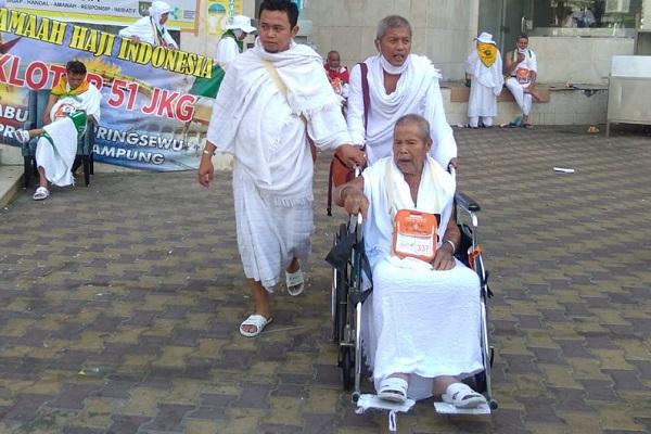 Satu Orang Jamaah Haji Kabupaten Asahan Kloter 3/MES Disafari Wukufkan