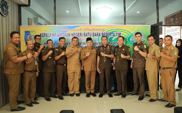 Persiapkan Masalah Hukum, Pemkab Batubara Jalin Kerjsama dengan Kejaksaan Negeri Batubara