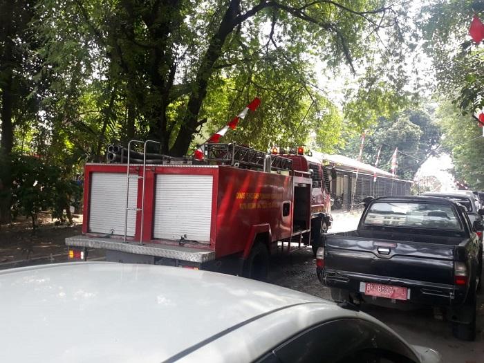 Kantor BPDASHL di Jalan SM Raja Medan Nyaris Terbakar