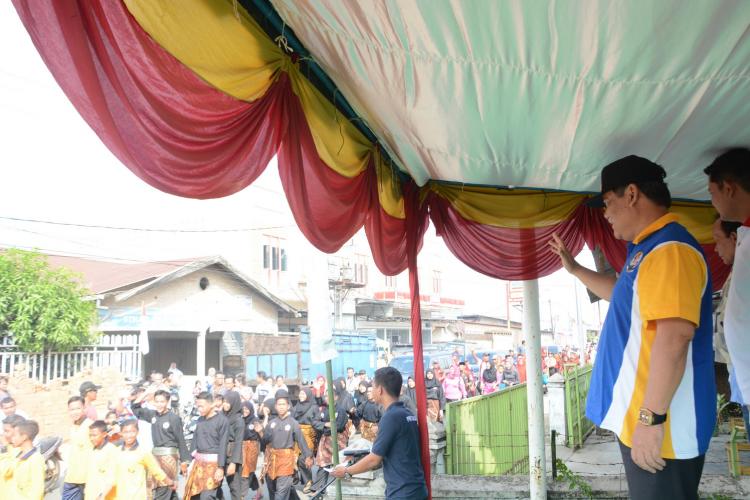 Wabup Deli Serdang Buka Pordes di Desa Patumbak I
