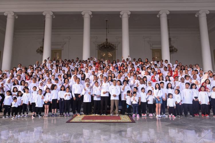 Sambil Gathering, Anggota Kabinet Kerja Galang Donasi Untuk Korban Gempa Banten