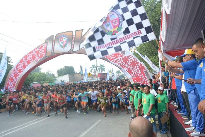 6000 Pelari Ikuti Lomba Marathon 10K dari Pemkab Deli Serdang