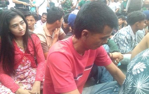 3 Wanita dan 27 Pria Diamankan Sabhara Polrestabes Medan Saat Gempur Kampung Narkoba di Sunggal