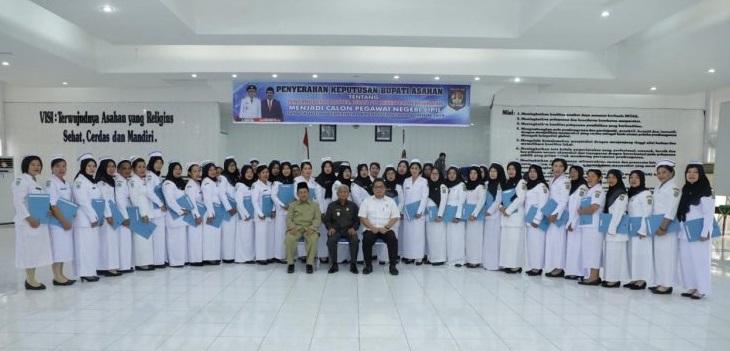 Plt Bupati Asahan Minta CPNS Hindari Berbagai Cobaan dan Godaan Negatif