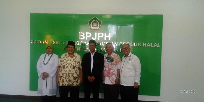 Sambangi BPJPH, Muhammadiyah Siap Berperan sebagai Lembaga Pengawas Halal