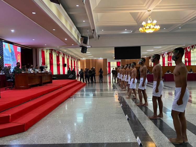 Panglima TNI Pimpin Sidang Pantukhir Taruna Akademi TNI TA 2020