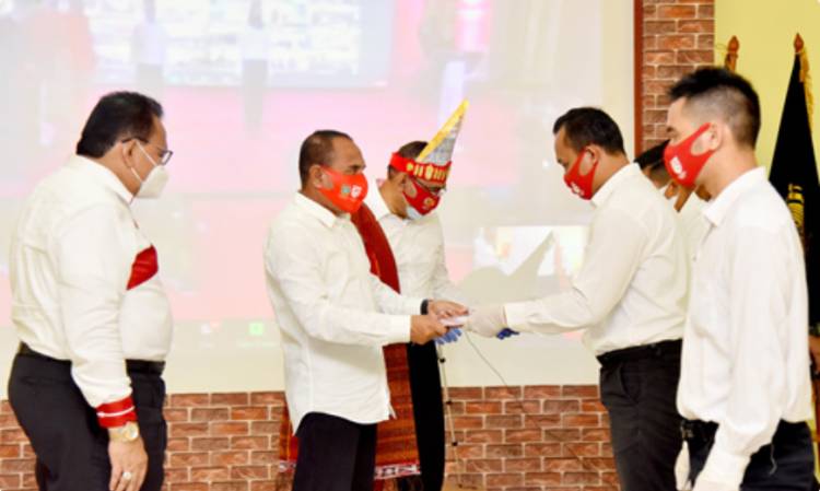 14.660 Napi di Sumut Terima SK Remisi dari Menkumham, Gubernur Serahkan SK untuk Lapas dan Rutan