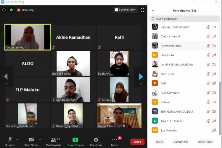 Perkuat Literasi, Pertamina dan Dompet Dhuafa Pendidikan Helat Gandariatalks