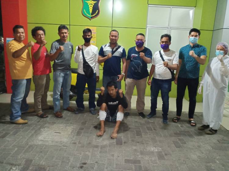 Tekab Reskrim Polsek Percut Tembak Seorang Komplotan Curanmor dan Bongkar Rumah