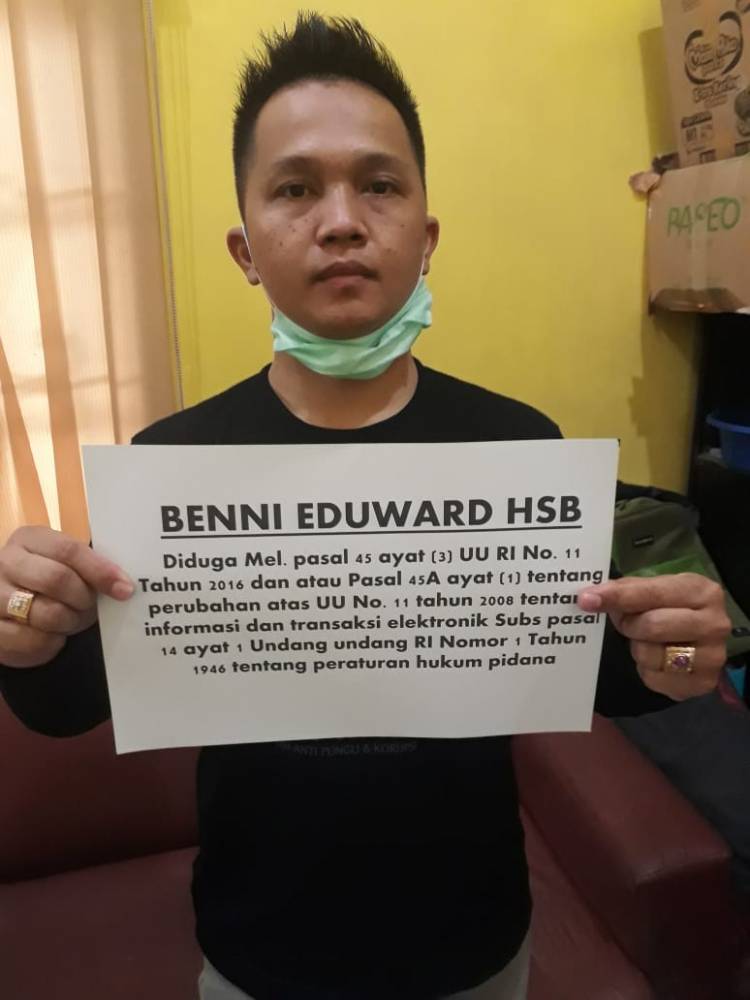 Dua Youtubers Medan Ditangkap Polisi