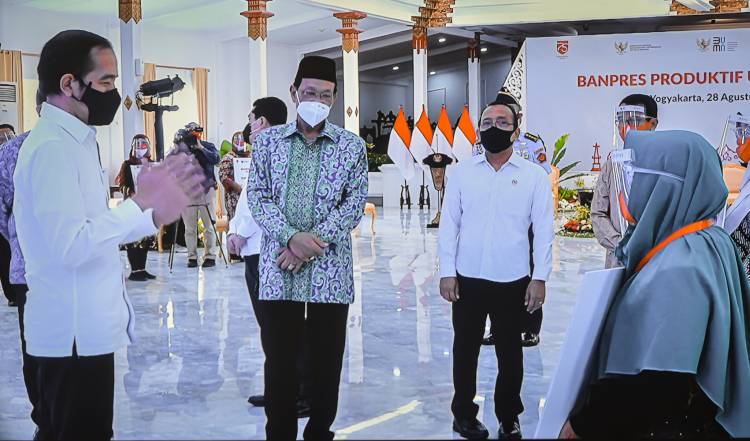 Presiden: Dalam Kondisi Pandemi, Kuncinya Tetap Semangat dan Kerja Keras