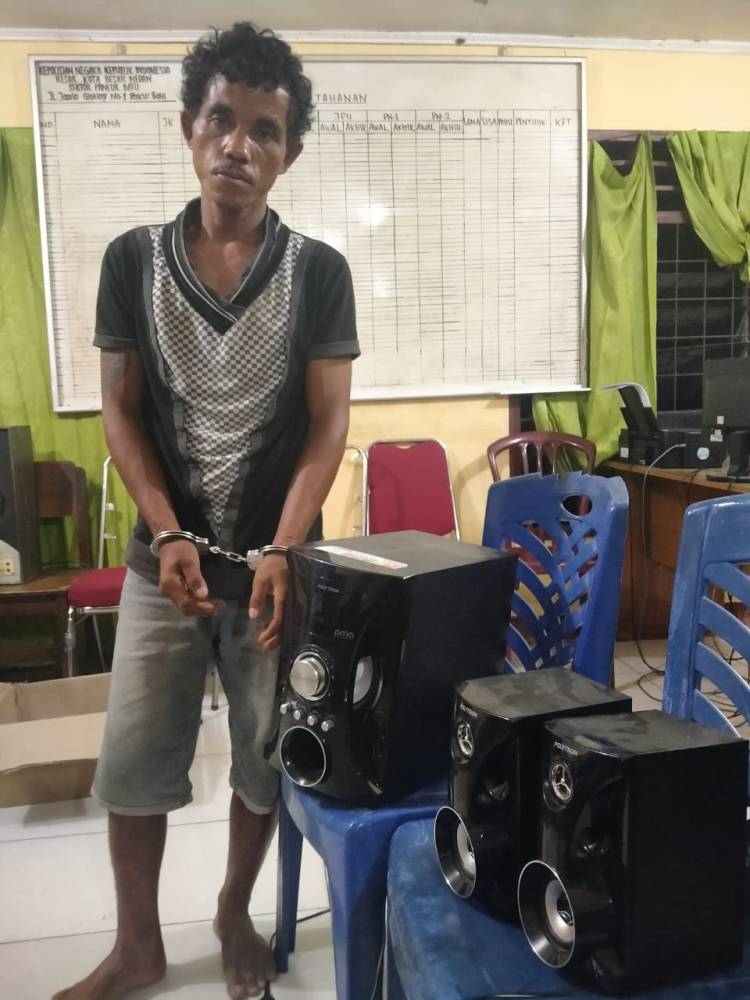 Polsek Pancur Batu Tangkap Pelaku Pencurian di Rumah Sadar Sembiring