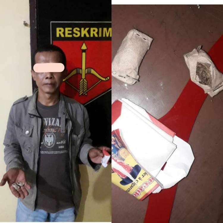 Polsek Tanjung Morawa Ciduk Pria Penyalahgunaan Narkoba
