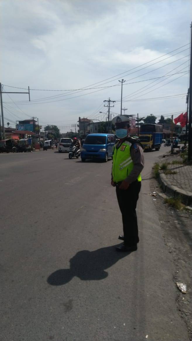 	Arus Balik Liburan Idul Adha, Satlantas Polrestabes Medan Giat Pengamanan Jalur Medan - Penatapan