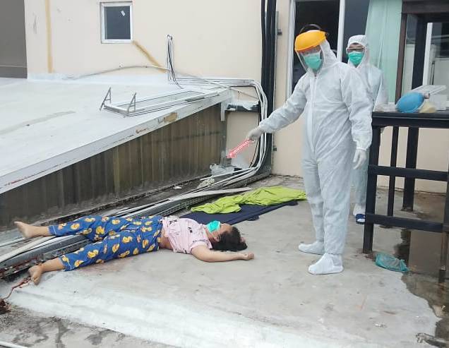 Pasien Isolasi Covid-19 Bunuh Diri di Rumah Sakit Royal Prima Medan, Maria Lompat dari Lantai 10