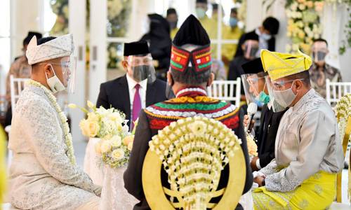 Ikuti Protokol Kesehatan, Prosesi Akad Nikah Putri Edy Rahmayadi Berlangsung Penuh Khidmat