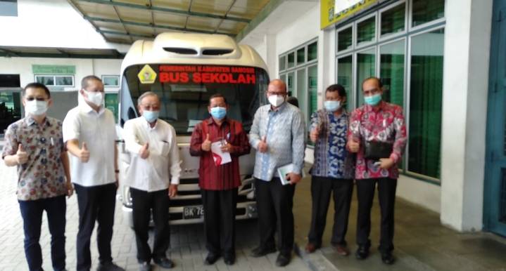 Bupati Samosir Paparkan Pariwisata Samosir di Kampus STBA PIA Medan