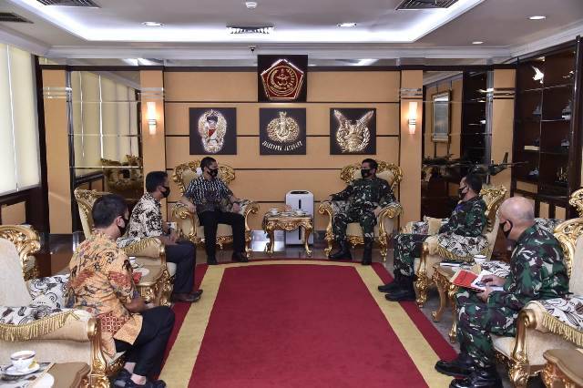 Panglima TNI Terima Audiensi Pengurus PB FORKI, Bahas Persiapan Olimpiade dan Sea Games