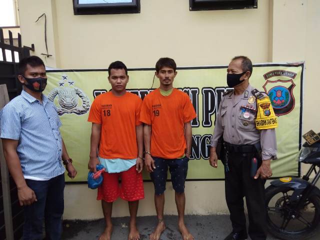 Tekab Polsek Sunggal Tangkap Pemakai Sabu di Jalan BLKI Medan