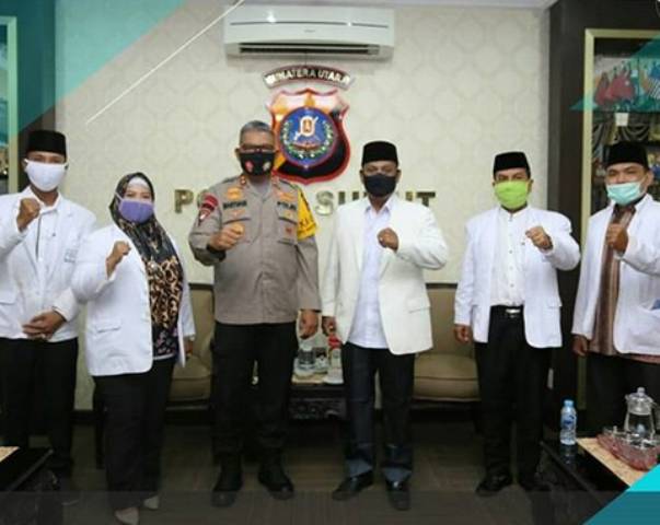 Kapolda Sumut Martuani Sormin Terima Audiensi Badan Koordinasi Muballigh Indonesia Sumut
