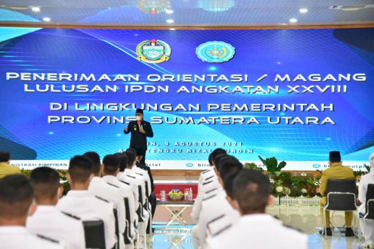 Gubernur Sumut : Lulus IPDN Adalah Langkah Awal Berkarier