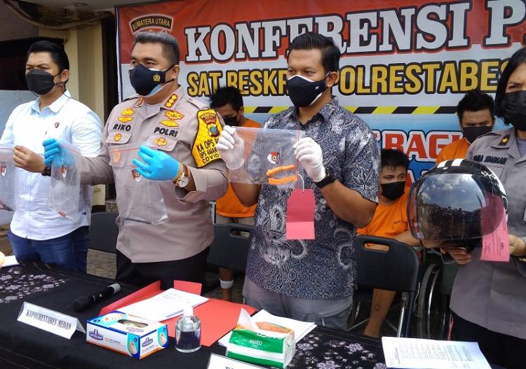 21 Kali Lakukan Aksi Curanmor, 4 Maling Komplotan Bongkar Rumah Tumbang Ditembak Polisi di Medan