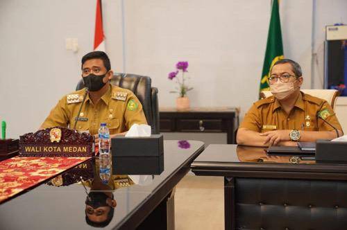 Pulihkan Ekonomi, Bobby Nasution Minta Pelaku Usaha di Medan Bisa Beradaptasi dengan Kondisi Pandemi Covid-19