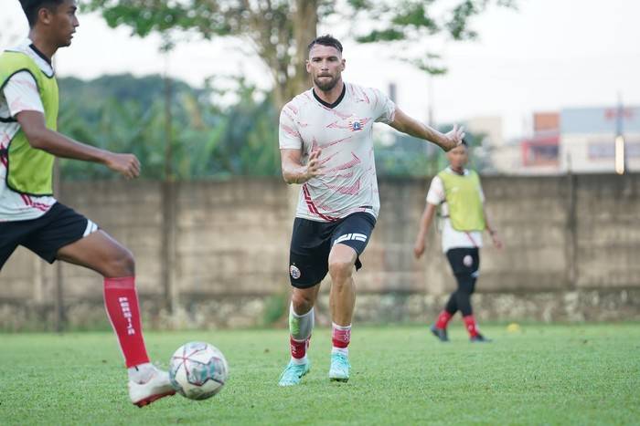 Pemain Persija Semangat Kembalikan Kondisi Fisik Jelang Liga 1