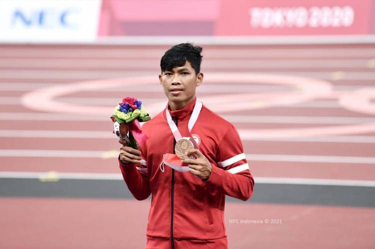 Paralimpiade Tokyo 2020, Atlet Lari Saptoyogo Berhasil Sumbangkan Medali Perunggu
