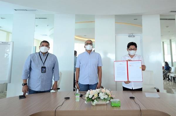 Pelindo 1 dan PTK Tandatangani Nota Kesepahaman Bisnis Pelayaran dan Kepelabuhanan