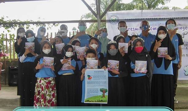 Lestarikan Budaya, Dosen Penmas FIP Unimed Resmikan Komunitas Dongeng