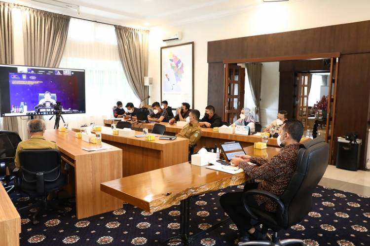 Wagub Sumut Musa Rajekshah Ikuti Acara Peluncuran Sinergitas Pengelolaan MCP Terkait Pemberantasan Korupsi