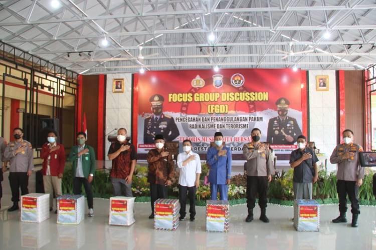 Cegah Paham Radikalisme dan Terorisme, Divhumas Polri Gelar FGD di Deli Serdang